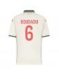 OGC Nice Hicham Boudaoui #6 Venkovní Dres 2025-26 Krátký Rukáv OGC Nice Hicham Boudaoui #6 Venkovní Dres 2025-26 Krátký Rukáv